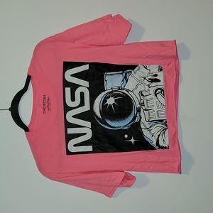 Pink NASA Crop Top